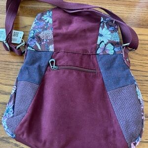 Sakroots  Burgundy Patchwork Bag